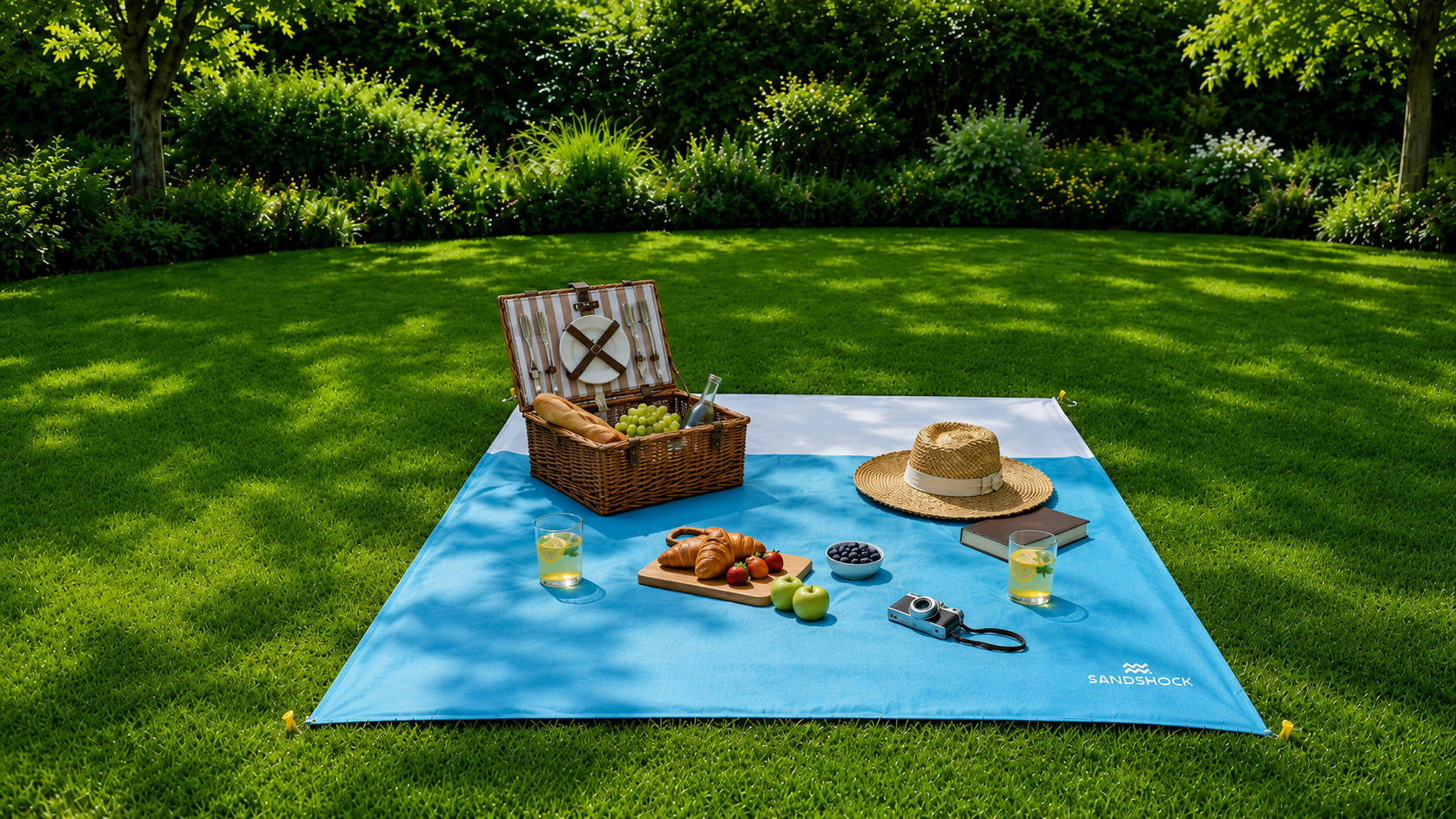 Sandshock 3-in-1 Beach Blanket