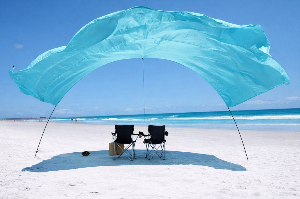 Sandshock Wind-Powered Beach Shade